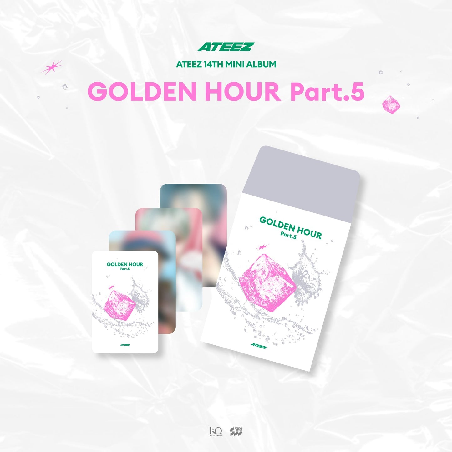 [PREORDER 4/7 CLOSED] ATEEZ <GOLDEN HOUR : Part.5> POP-UP STORE RANDOM TRADING CARD