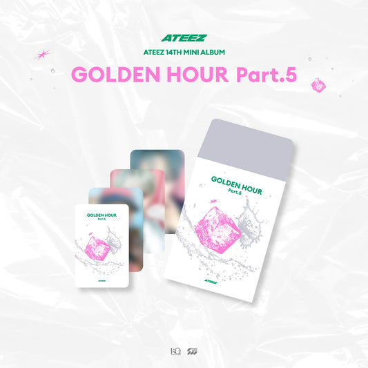 [PREORDER 4/7 CLOSED] ATEEZ <GOLDEN HOUR : Part.5> POP-UP STORE RANDOM TRADING CARD