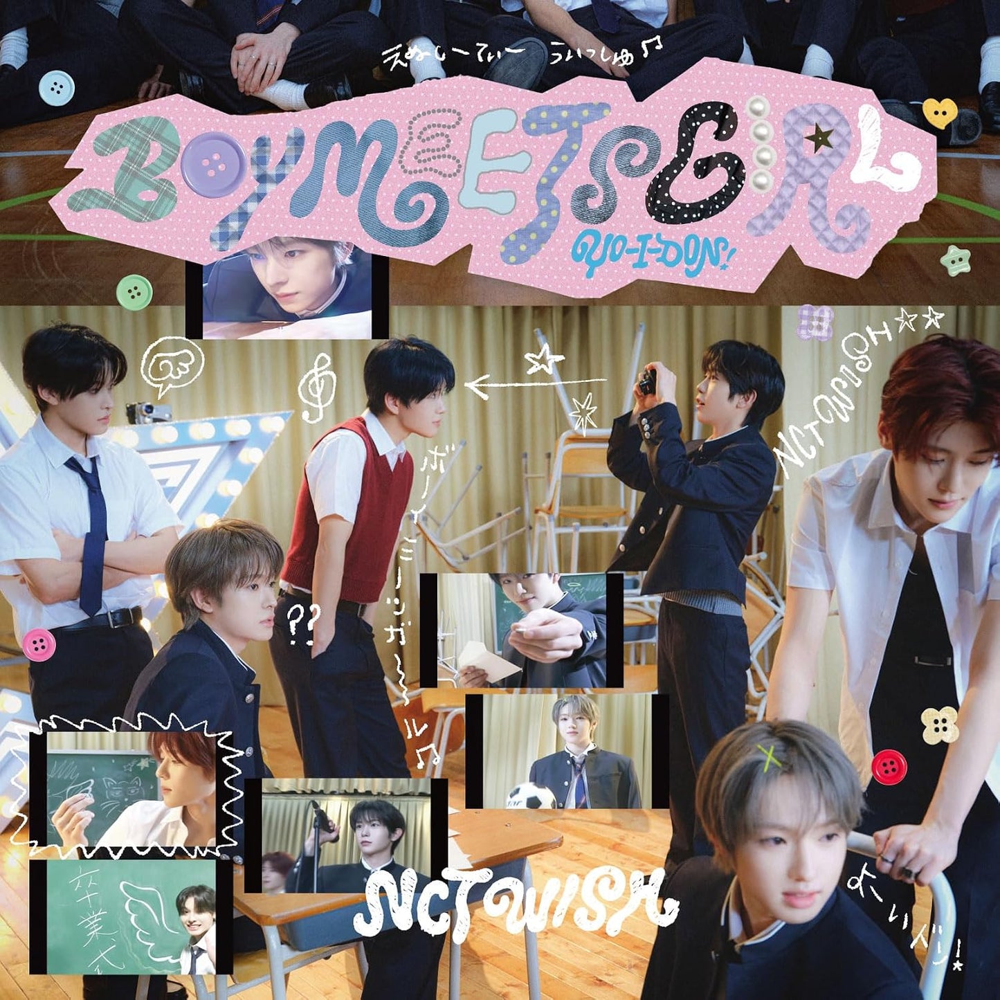 [PREORDER] NCT WISH <BOY MEETS GIRL> JAPAN Double A-Side Single STANDARD VER