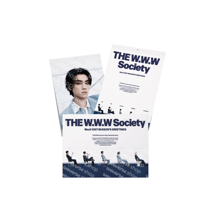 [PREORDER 18/10 CLOSED] WayV [THE W.W.W Society] 2027 SEASON’S GREETING SET