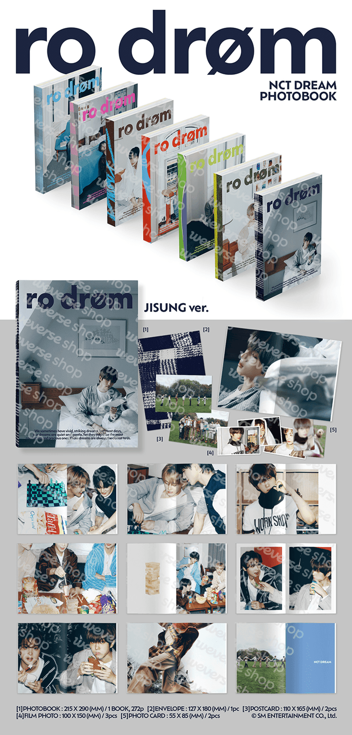 [PREORDER 7/4 CLOSED] NCT DREAM <Ro drøm> PHOTOBOOK