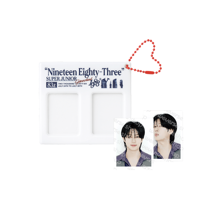 [PREORDER 27/7 CLOSED] SUPER JUNIOR-83z <FAN-CON TOUR [1983] IN SEOUL> ID PHOTO HOLDER SET