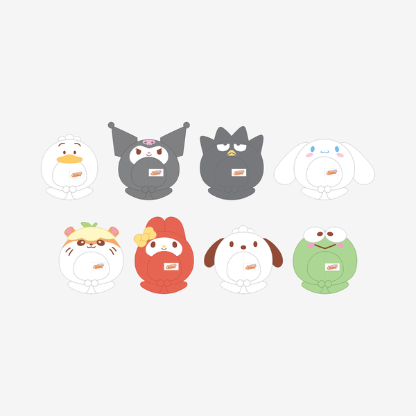[PREORDER 23/6 CLOSE] STRAY KIDS <SKZOO X SANRIO CHARACTERS>  10CM SKZOO PLUSH OUTFIT
