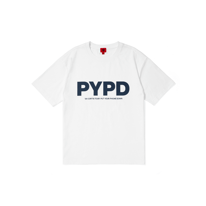 [PREORDER] CORTIS <PUT YOUR PHONE DOWN> OFFICIAL MERCH PYPD T-Shirt (White)