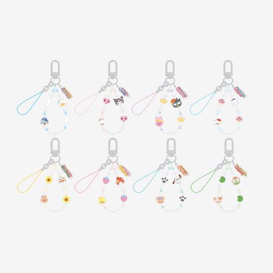 [PREORDER 23/6 CLOSE] STRAY KIDS <SKZOO X SANRIO CHARACTERS> PHONE BEADS STRAP