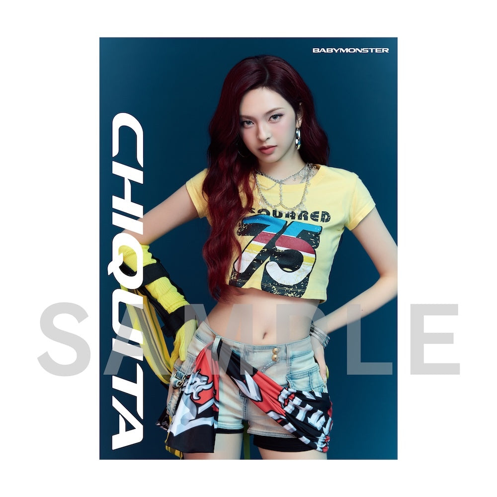 [PREORDER] BABYMONSTER <CHOOM> JAPAN MD Graphic poster
