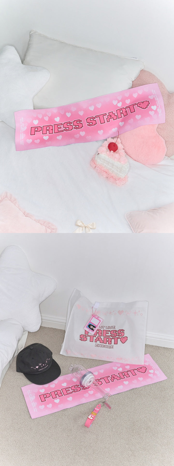 [PREORDER] ILLIT [PRESS START♥ ENCORE] Official Merch Photo Slogan