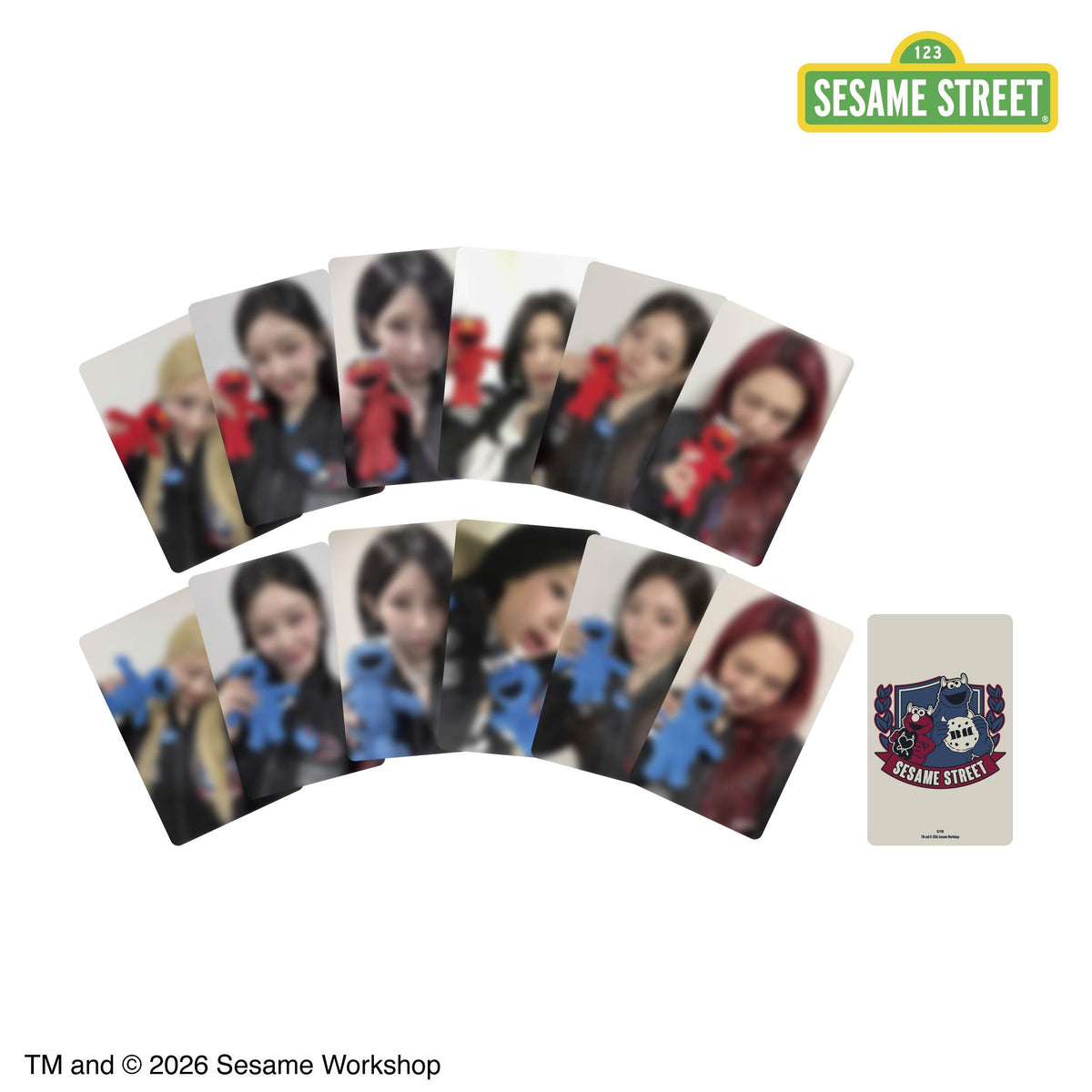 [PREORDER] BABYMONSTER [SESAME STREET] JAPAN MD Trading Card