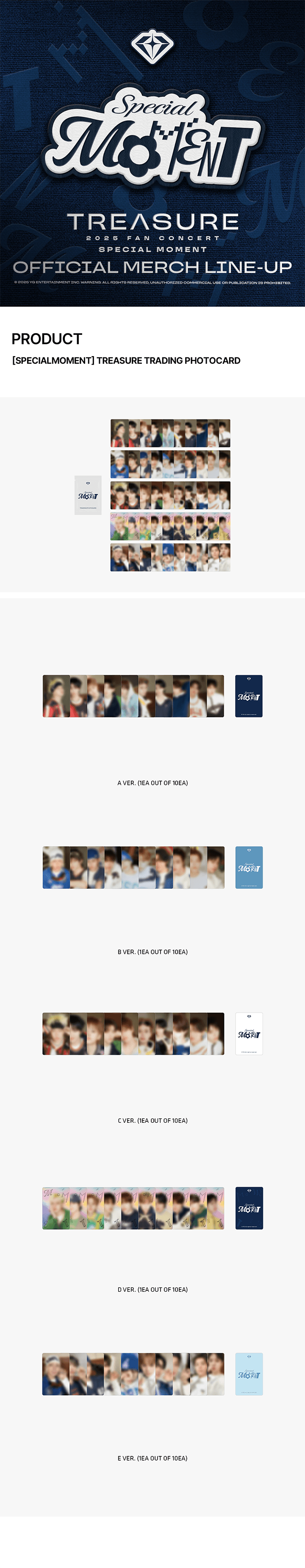 TREASURE <SPECIAL MOMENT> TRADING CARD