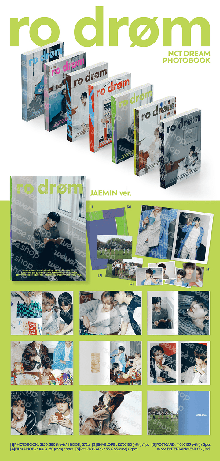 [PREORDER 7/4 CLOSED] NCT DREAM <Ro drøm> PHOTOBOOK