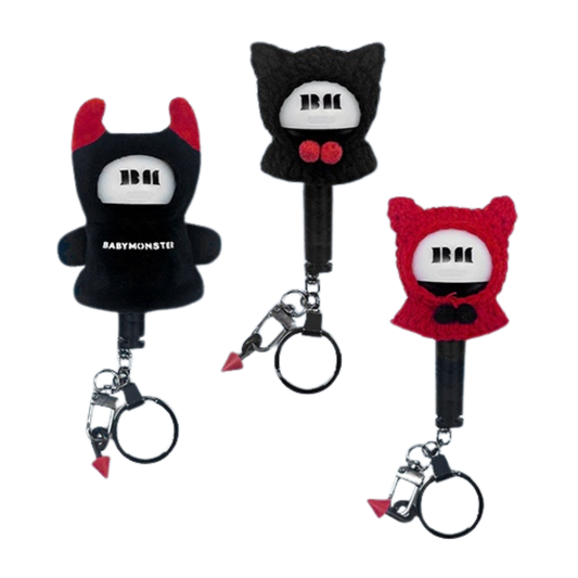 [PREORDER OFFLINE PROXY] BABYMONSTER WORLD TOUR [DANCE (CHOOM)] IN SEOUL OFFICIAL MD OFFICIAL LIGHT STICK KEYRING COVER