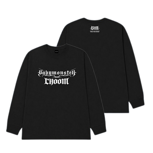 [PREORDER OFFLINE PROXY] BABYMONSTER WORLD TOUR [DANCE (CHOOM)] IN SEOUL OFFICIAL MD LONG SLEEVE T-SHIRT