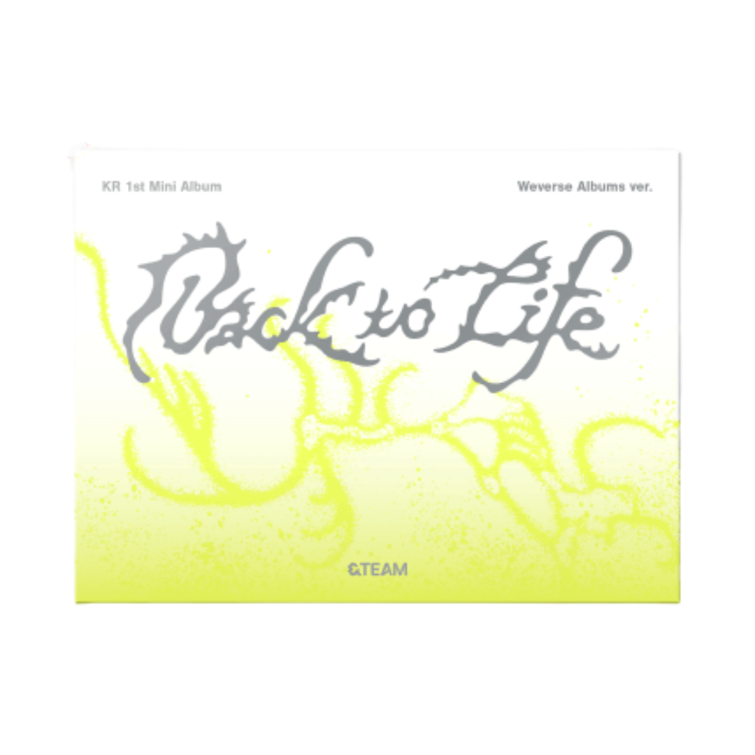 &TEAM <Back to Life> WEVERSE ALBUM VER