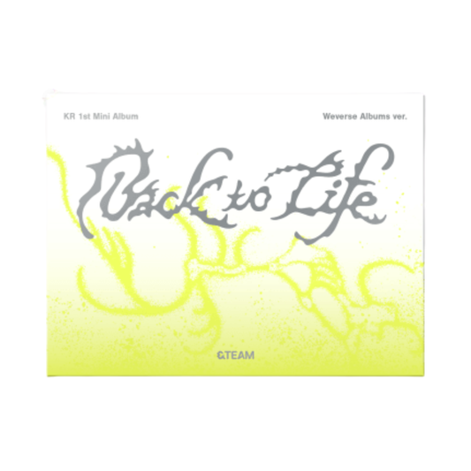 &TEAM <Back to Life> WEVERSE ALBUM VER