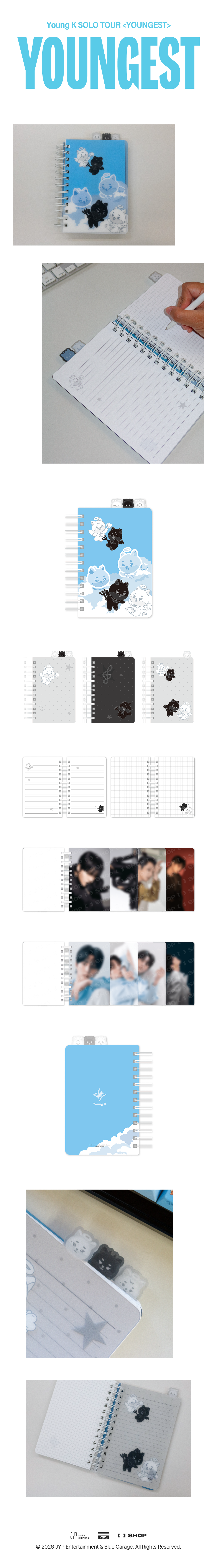 [PREORDER 22/8 CLOSED] YOUNG K Solo Tour <YOUNGEST> in INCHEON BEHIND INDEX NOTE (24 POINTS)