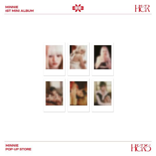 MINNIE <HER> POP-UP POLAROID SET