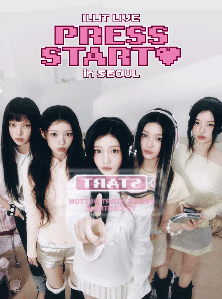 [PREORDER 16/3 CLOSED] ILLIT <'PRESS START♥︎' in SEOUL> NAMANE SPECIAL THEME CARD