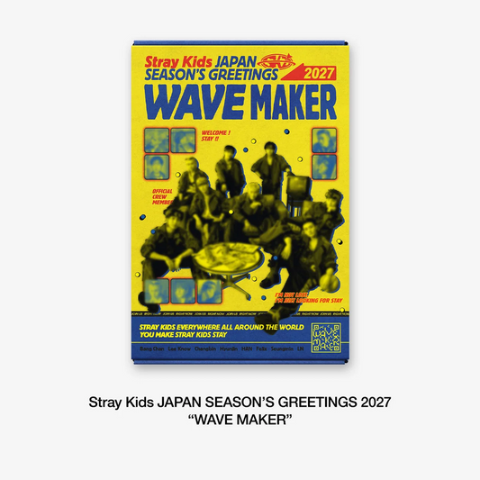 [PREORDER 11/10 CLOSED] STRAY KIDS [WAVE MAKER] 2027 JAPAN SEASON’S GREETINGS