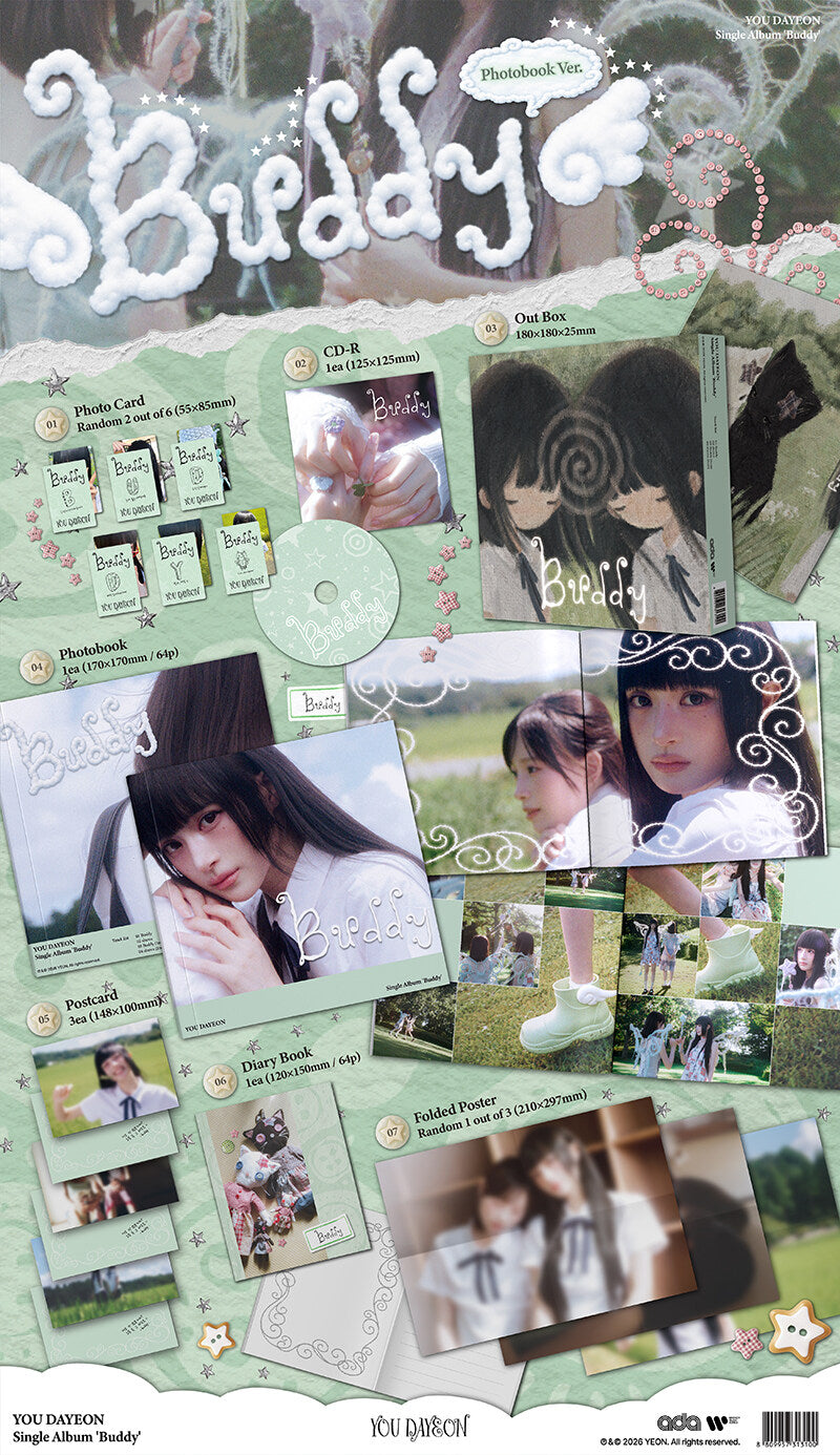 [PREORDER] YOU DAYEON 柳多恋 [Buddy] PHOTOBOOK VER