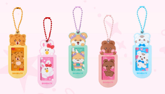 [PREORDER 31/8 CLOSED] ILLIT Official Character [DEARLIT] POP-UP Name Tag Keyring