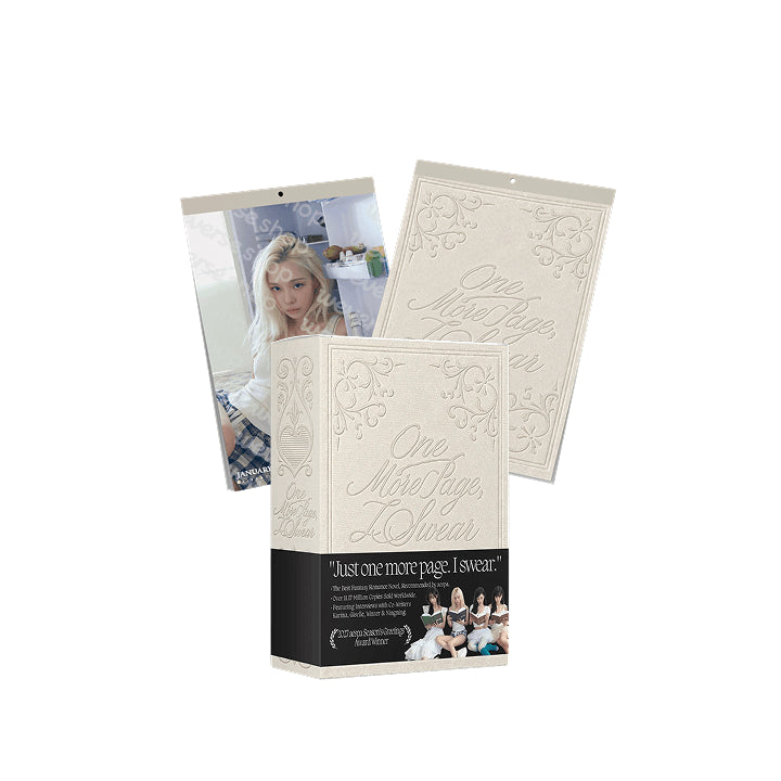 [PREORDER 18/10 CLOSED] AESPA [Just One More Page, I Swear] 2027 SEASON’S GREETING SET