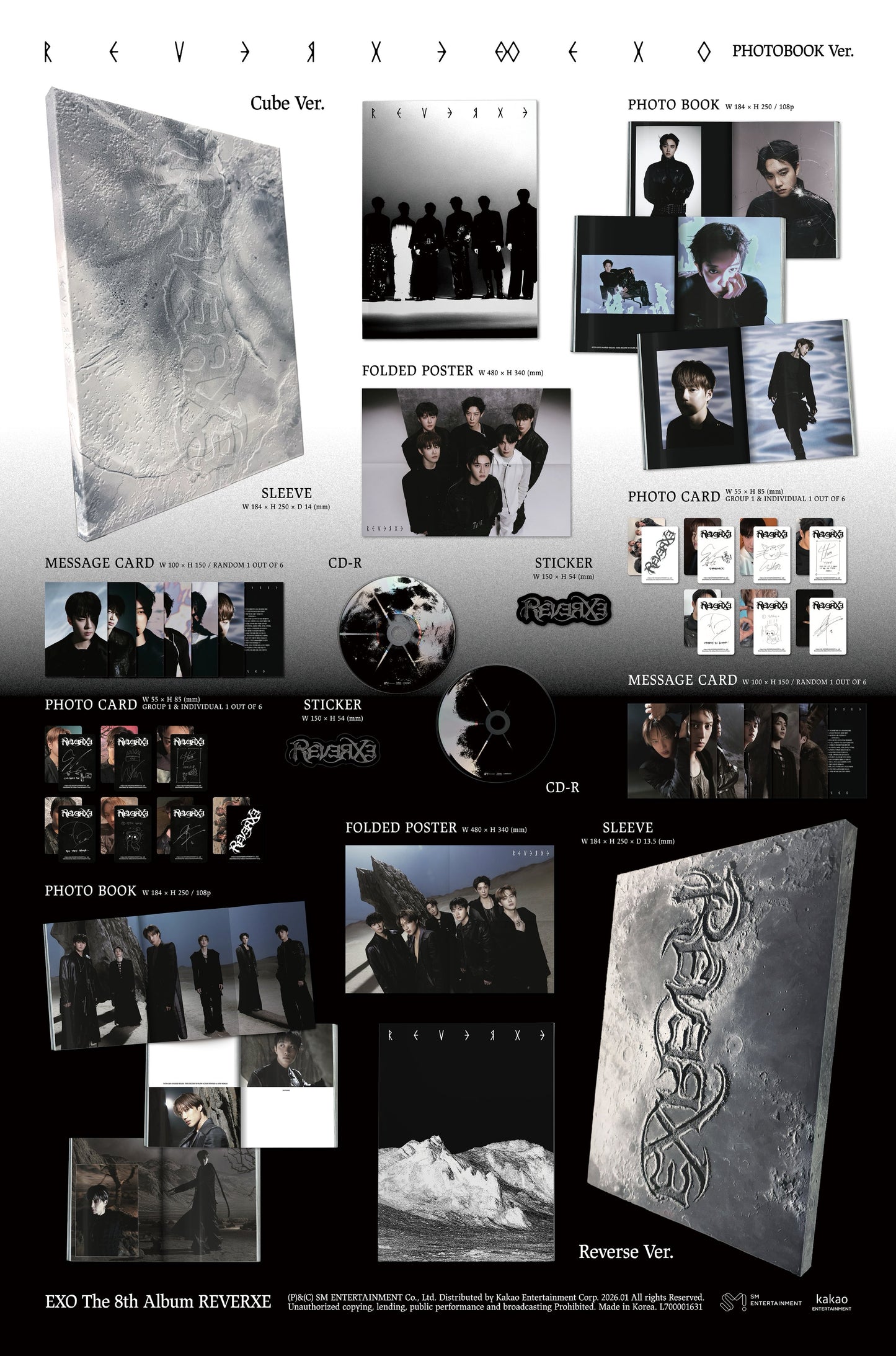 EXO <REVERXE> PHOTOBOOK VER