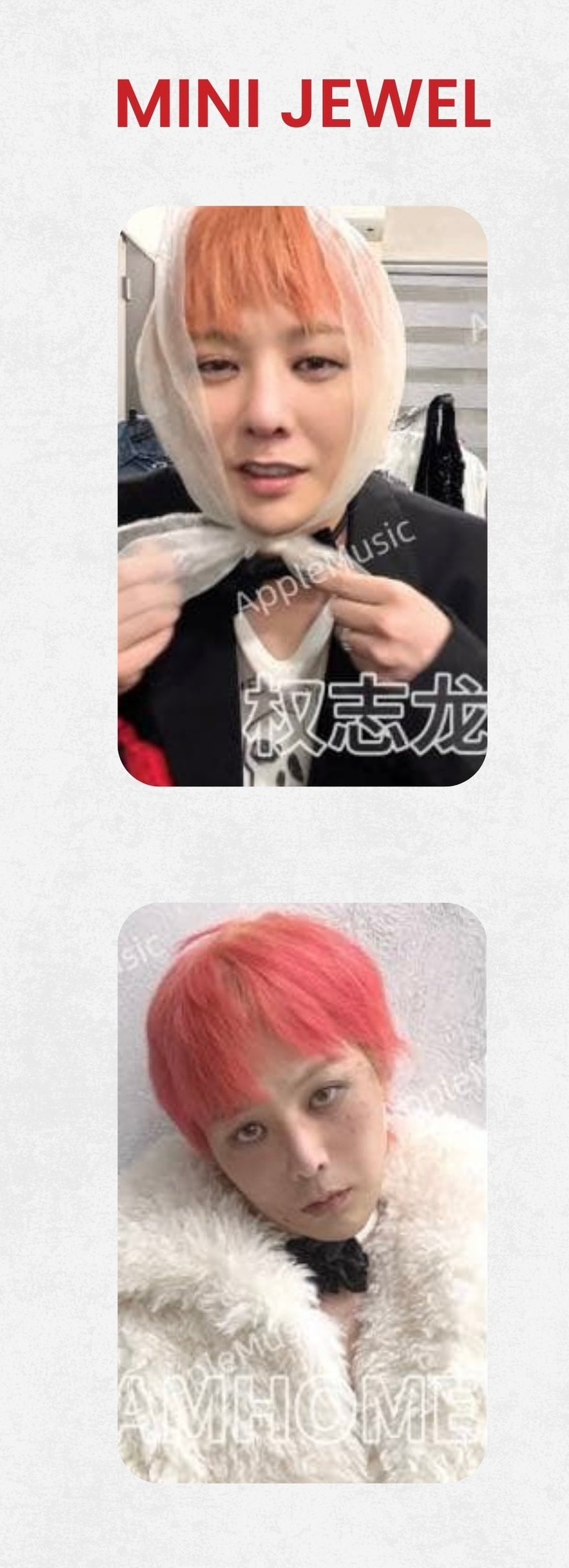 G-DRAGON <Übermensch> MINI JEWEL ver.