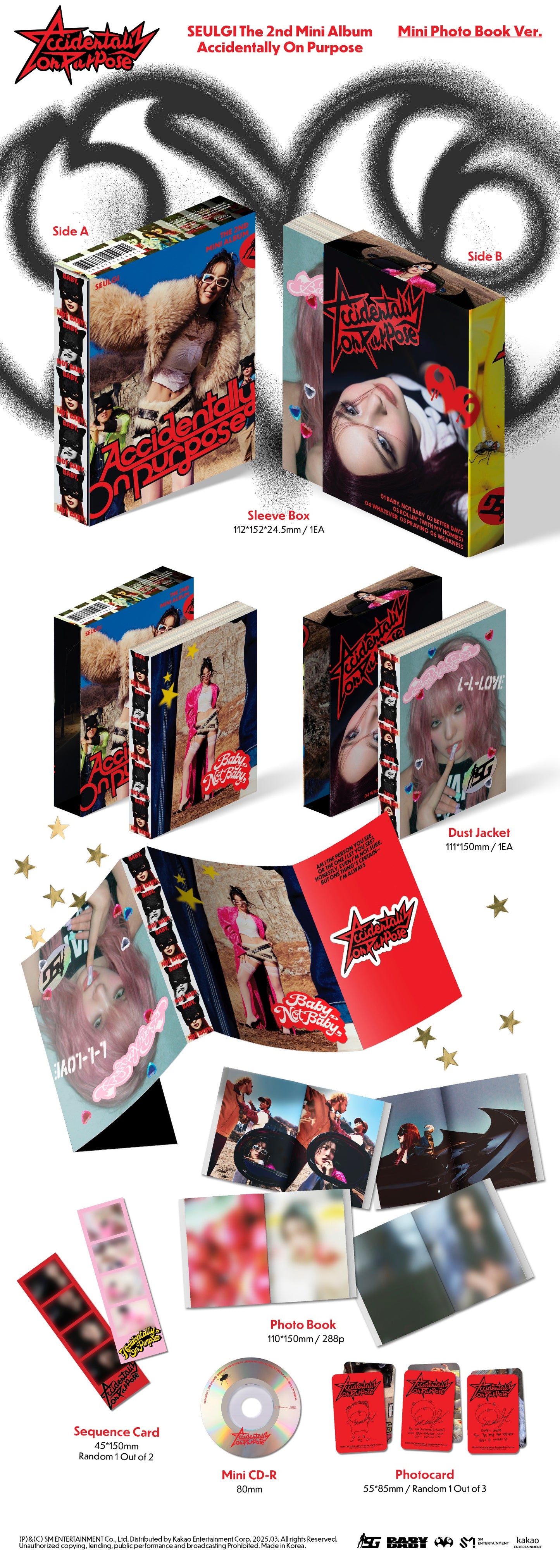 SEULGI <Accidentally On Purpose> Mini Photo Book Ver.
