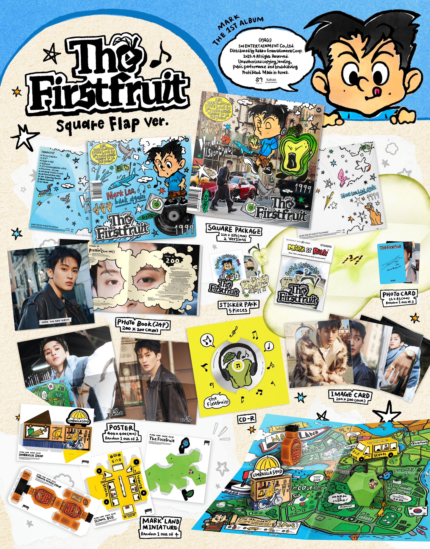 MARK <The Firstfruit> Square Flap Ver