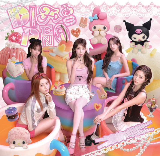 LE SSERAFIM <DIFFERENT> Japan 4th Single Album MY MELODY & KUROMI ver