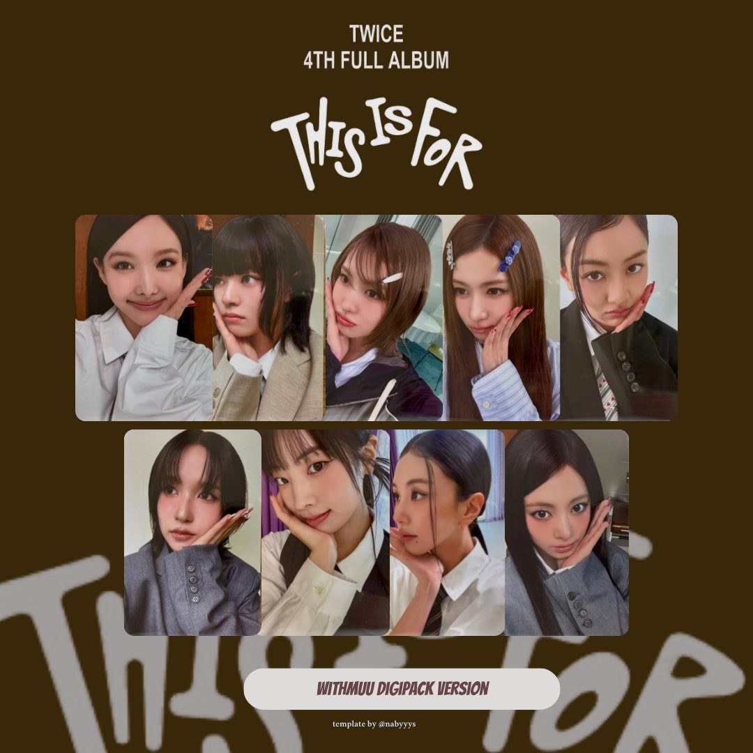 [2 For RM90] TWICE <THIS IS FOR> DIGIPACK VER