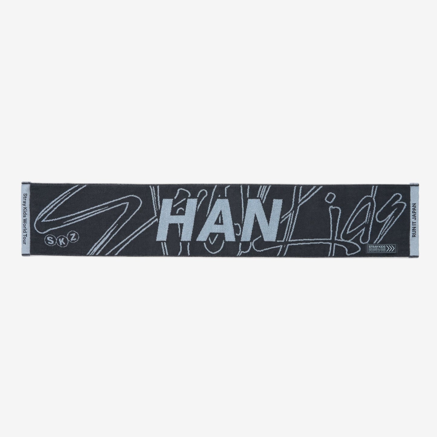 [PREORDER] STRAY KIDS <RUN IT JAPAN> OFFICIAL GOODS MUFFLER TOWEL