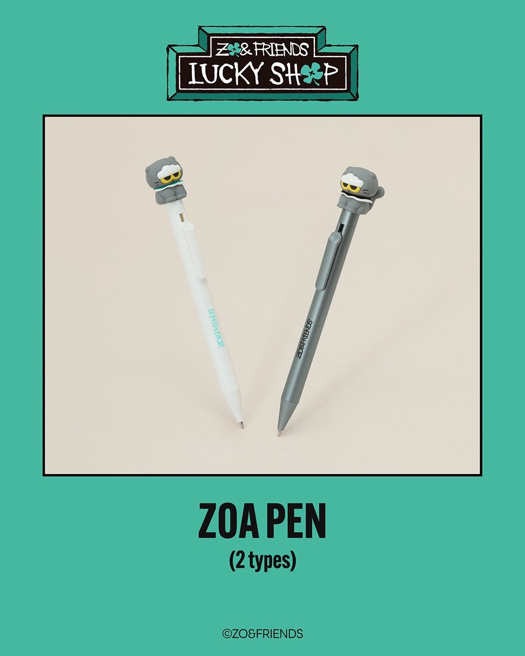 [PREORDER] G-DRAGON <ZO&FRIENDS LUCKY SHOP> POP-UP ZOA PEN