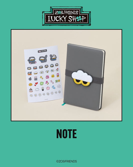 [PREORDER] G-DRAGON <ZO&FRIENDS LUCKY SHOP> POP-UP NOTE