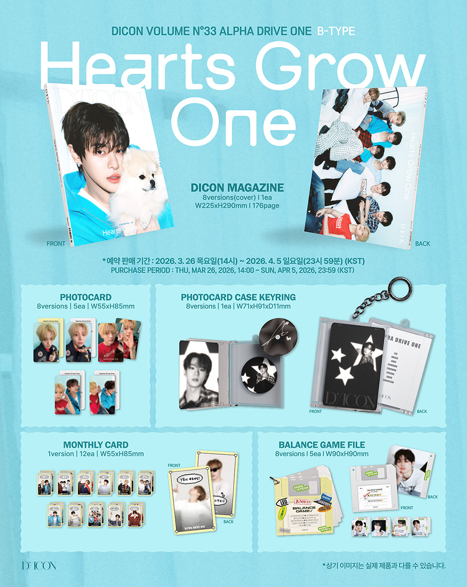 [PREORDER 3/4 CLOSED] ALPHA DRIVE ONE <DICON VOLUME N°33>