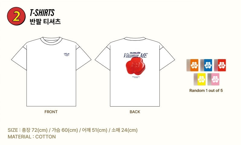 [PREORDER] FROMIS_9 <Glow ME> OFFICIAL MD T-SHIRTS