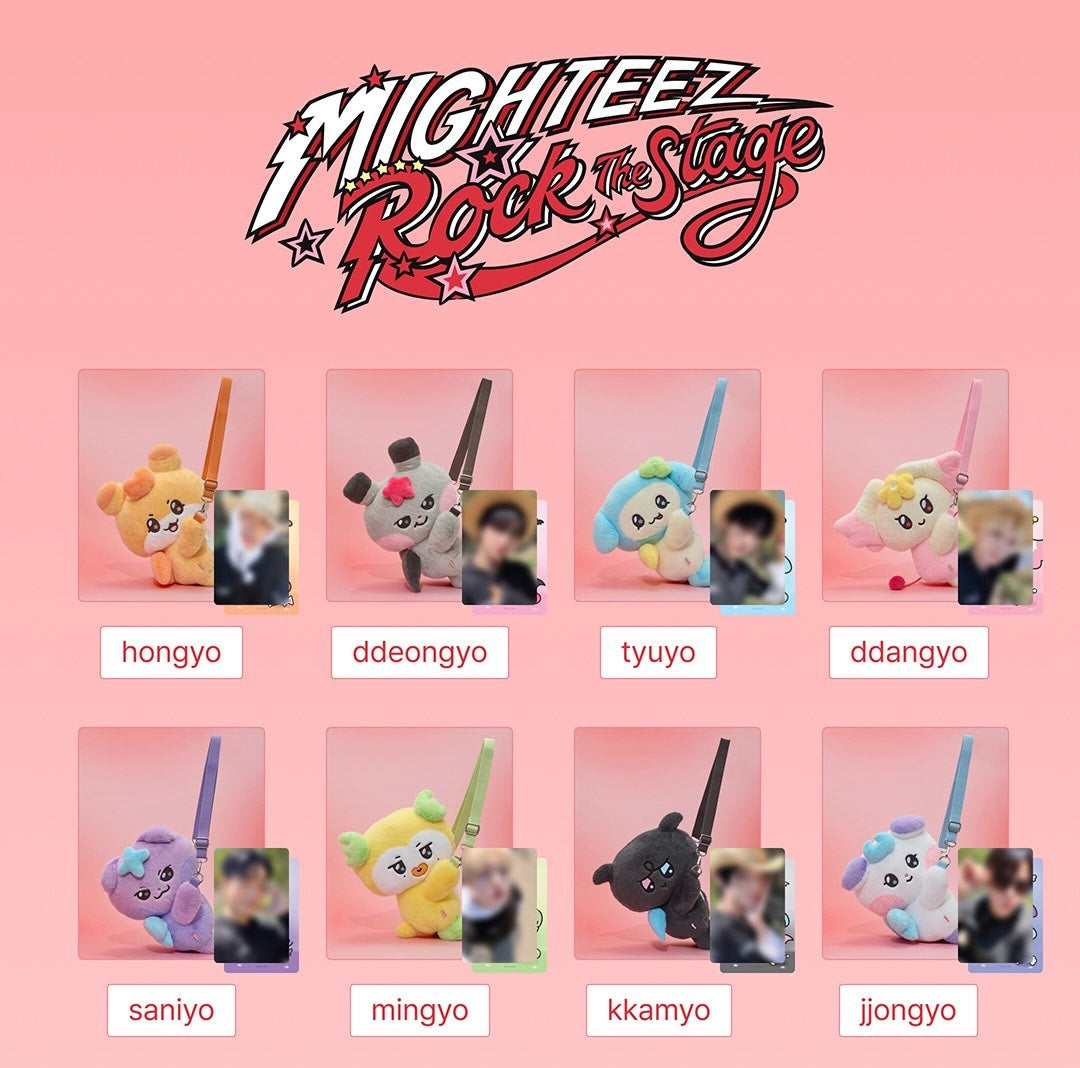 [PREORDER 20/9 CLOSED] ATEEZ [MIGHTEEZ Rock The Stage] POP-UP PLUSH BAG