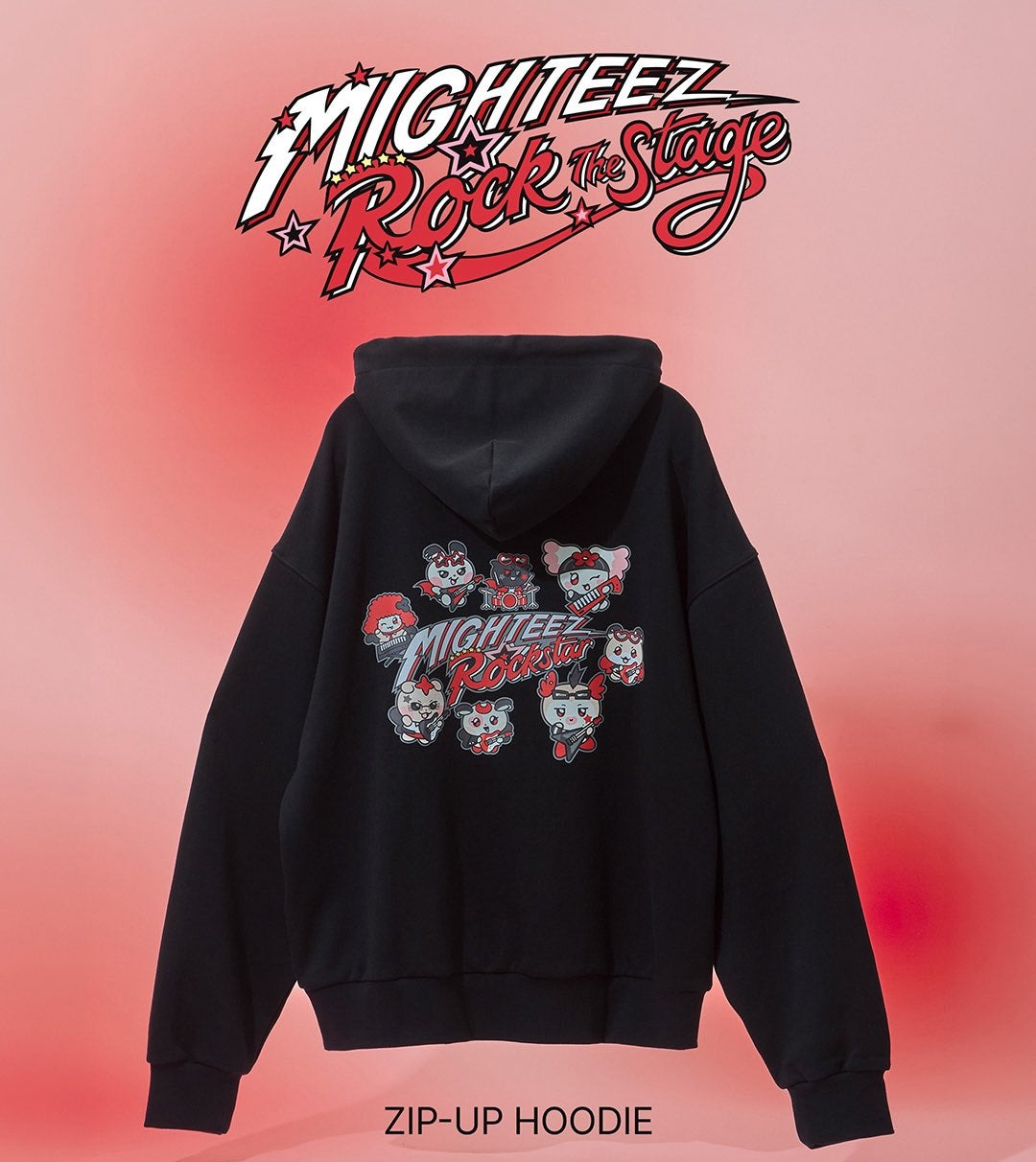 [PREORDER 20/9 CLOSED] ATEEZ [MIGHTEEZ Rock The Stage] POP-UP ZIP-UP HOODIE