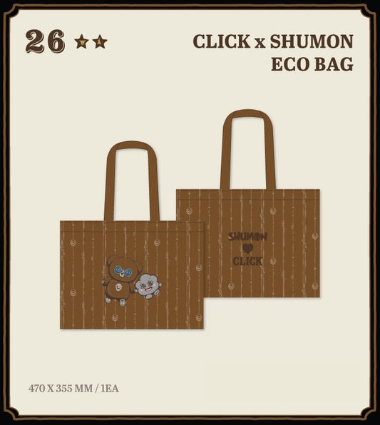 [OFFLINE PROXY] JISOO [CLICK in SEOUL] POP-UP CLICK X SHUMON ECO BAG