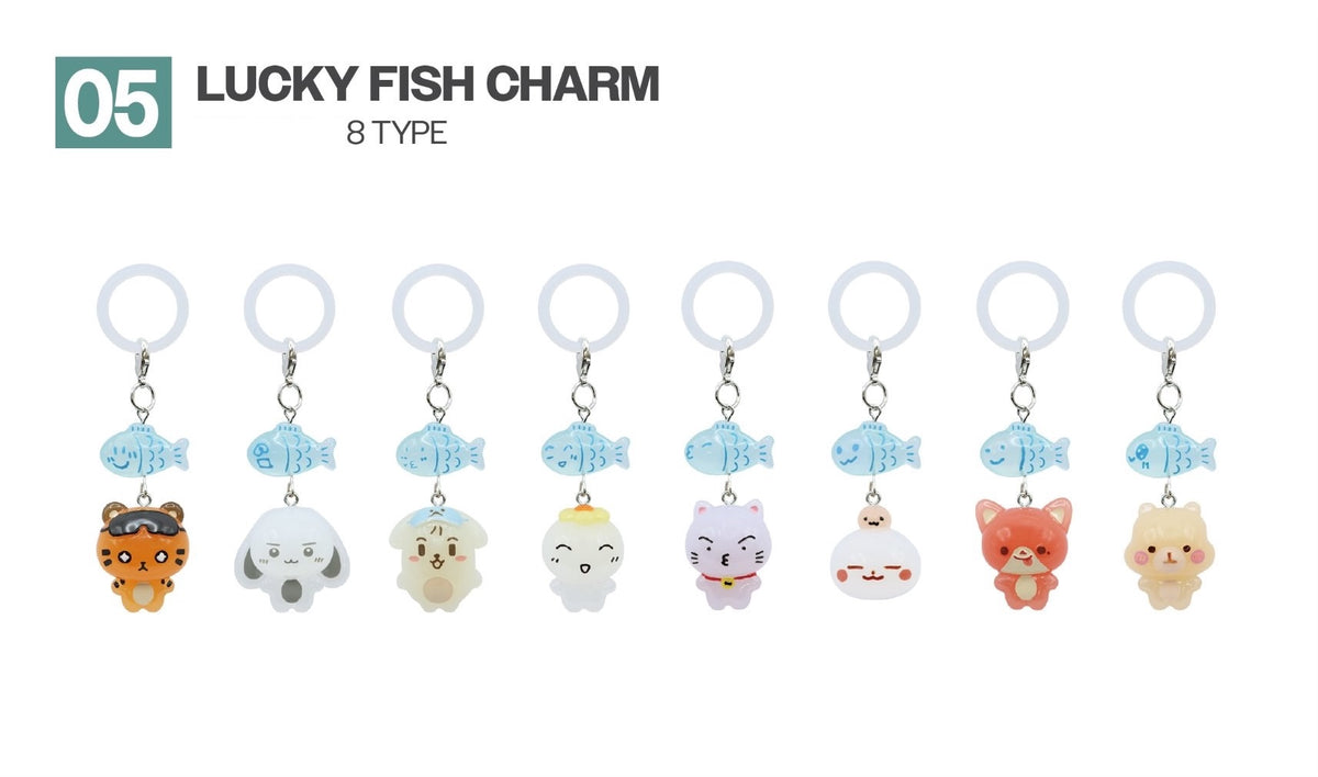 [PREORDER 30/9 CLOSED] ATEEZ [8th Anniversary Exhibition : BLUE DRIFT] OFFICIAL MD LUCKY FISH CHARM