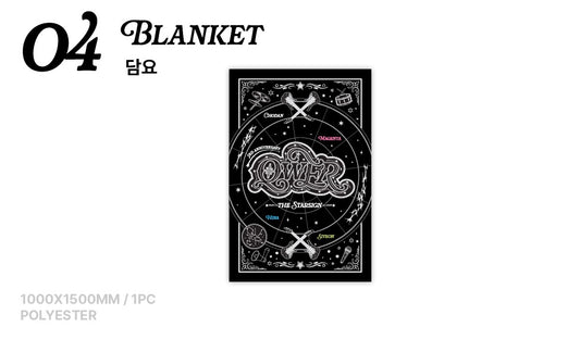 [OFFLINE PROXY 17/10 CLOSED] QWER [THE STARSIGN] 3RD ANNIVERSARY POP-UP STORE BLANKET