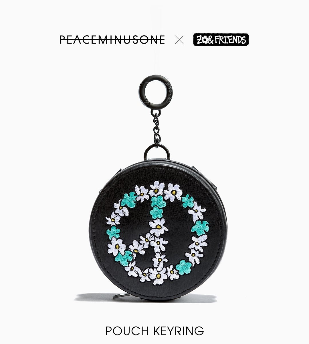 [PREORDER 15/10 CLOSED] PEACEMINUSONE X ZO&FRIENDS POP-UP POUCH KEYRING