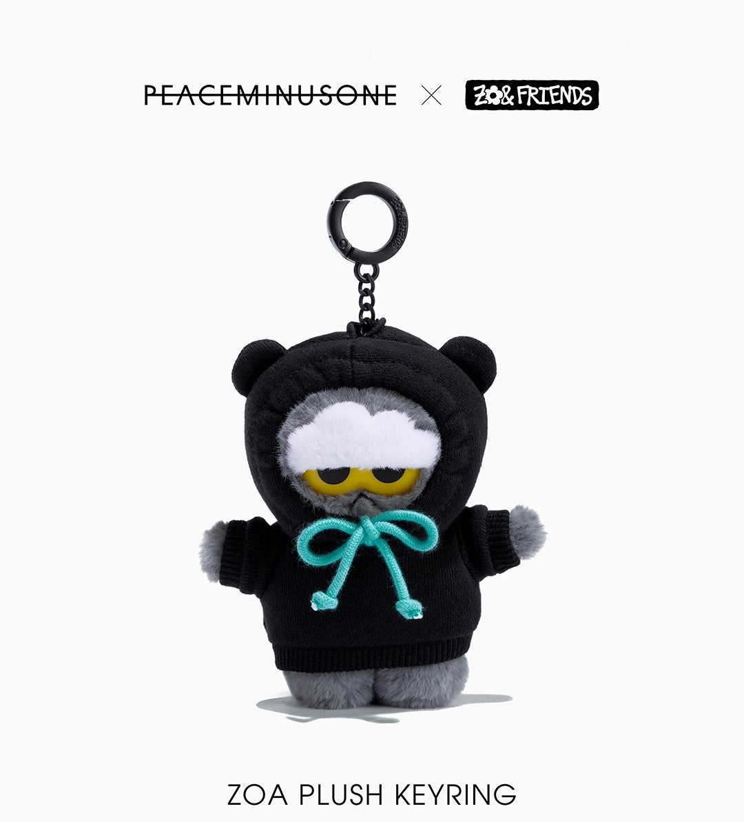 [PREORDER 15/10 CLOSED] PEACEMINUSONE X ZO&FRIENDS POP-UP ZOA PLUSH KEYRING