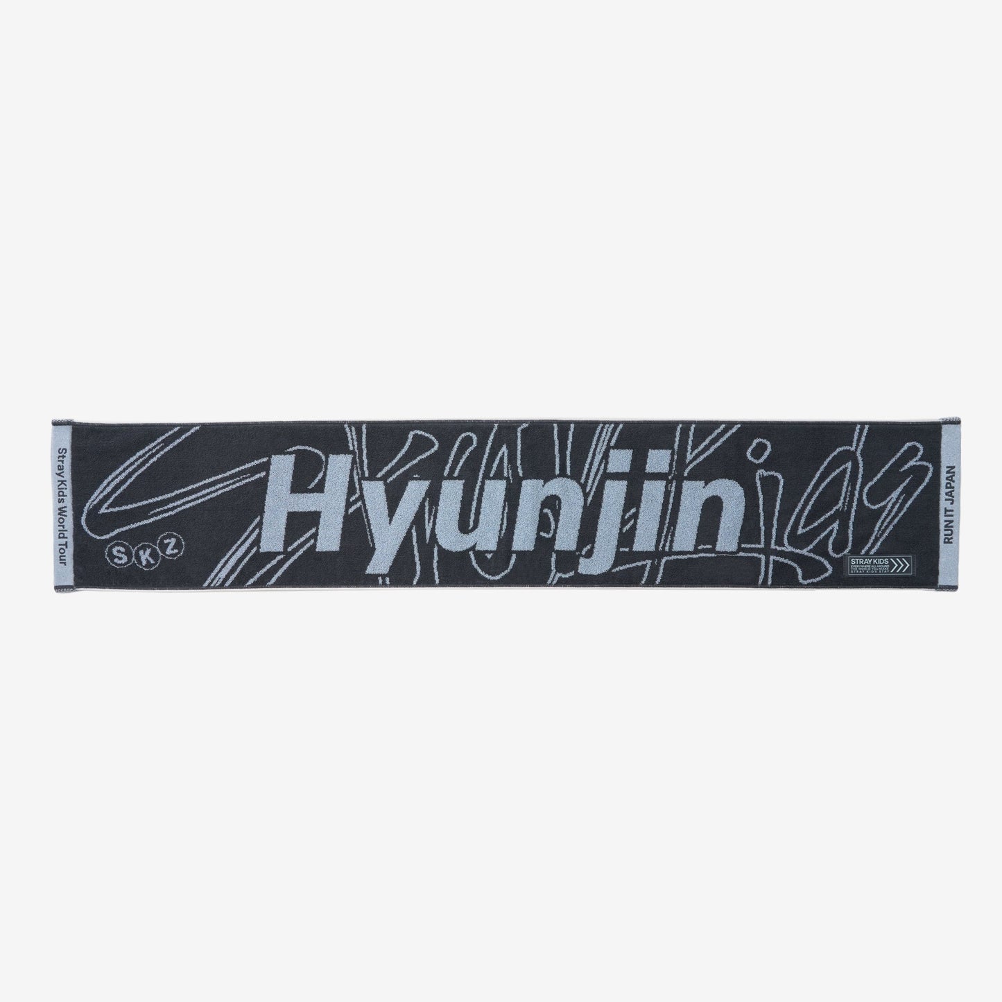 [PREORDER] STRAY KIDS <RUN IT JAPAN> OFFICIAL GOODS MUFFLER TOWEL