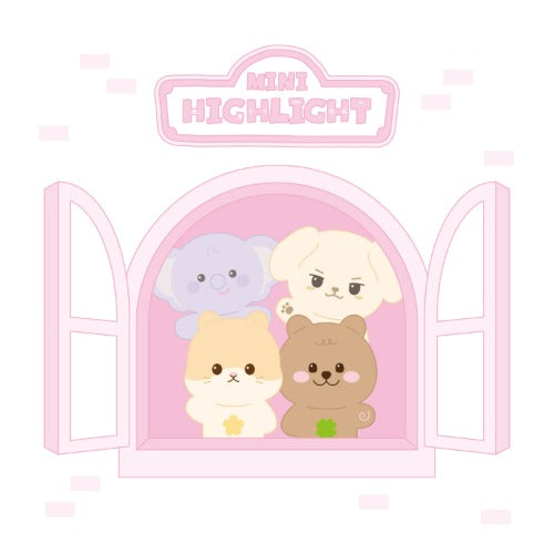 [PREORDER] HIGHLIGHT <OFFICIAL CHARACTER DOLL KEYRING>