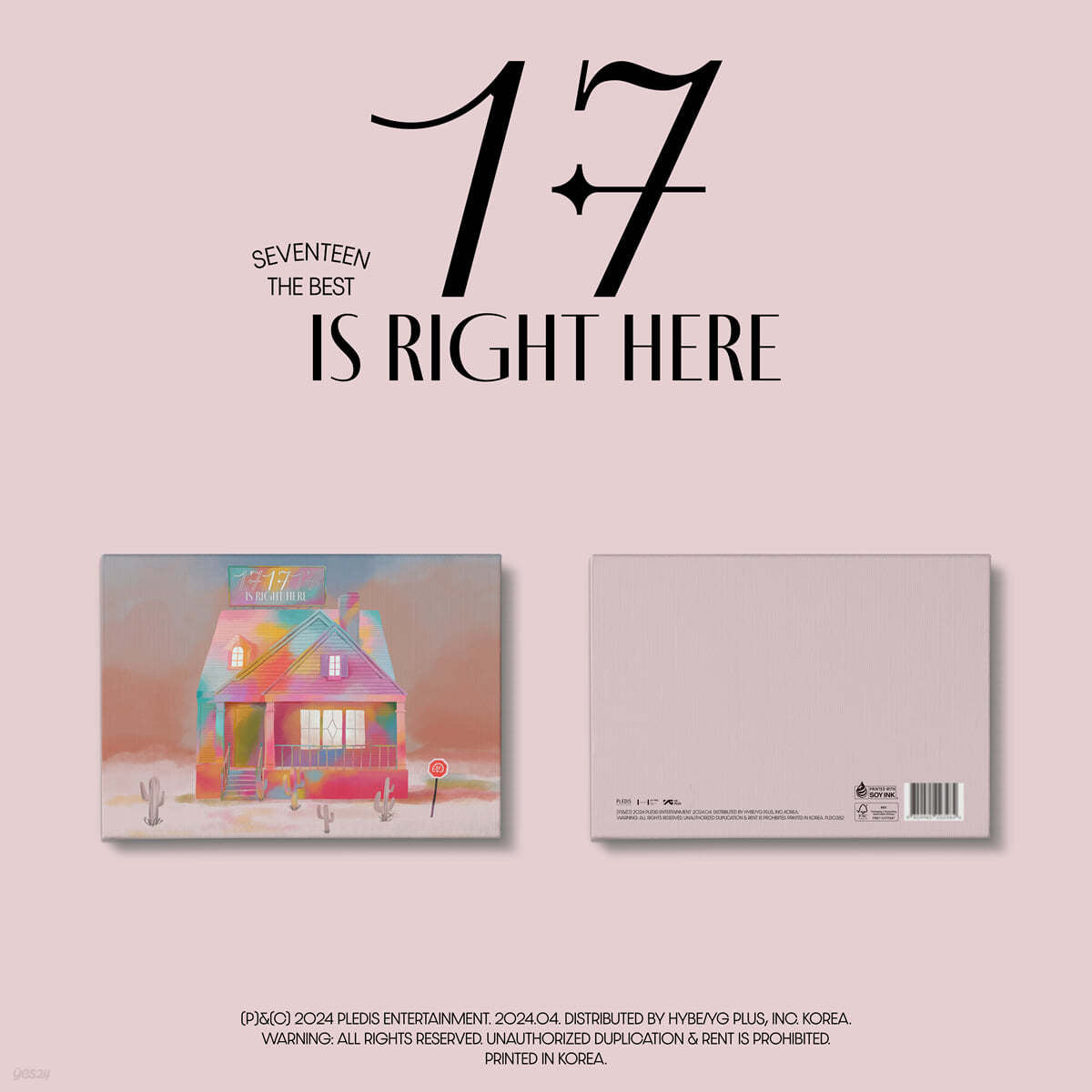 SEVENTEEN BEST ALBUM <17 IS RIGHT HERE> DELUXE VER