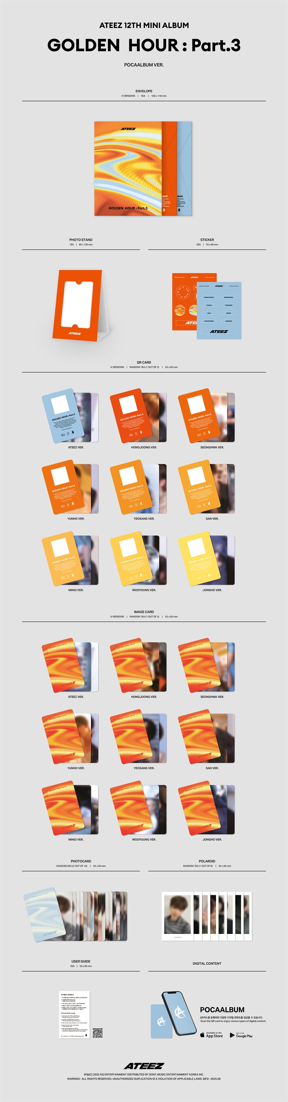 ATEEZ<golden hour part.3 :=""></golden>