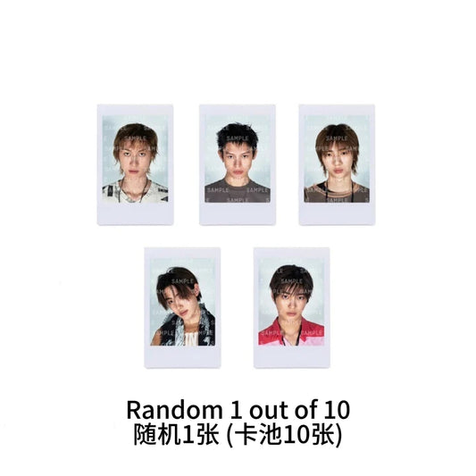 CORTIS <PUT YOUR PHONE DOWN IN JAPAN> OFFICIAL MERCH INSTANT PHOTO CARD