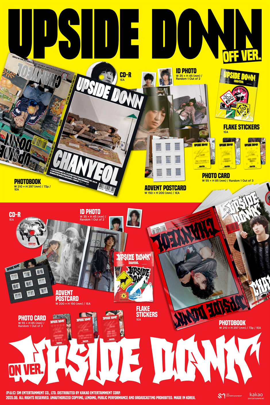 CHANYEOL <Upside Down> PHOTOBOOK VER