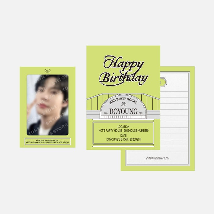 NCT 道英<artist birthday party card></artist>